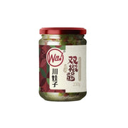 Chuan Wa Zi Roasted Green and Red Chilli Sauce 230g (Best Before: 15-12-2026)
