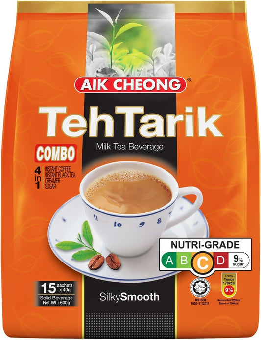 Aik Cheong Teh Tarik Combo 4 in 1 Tea 40g*12