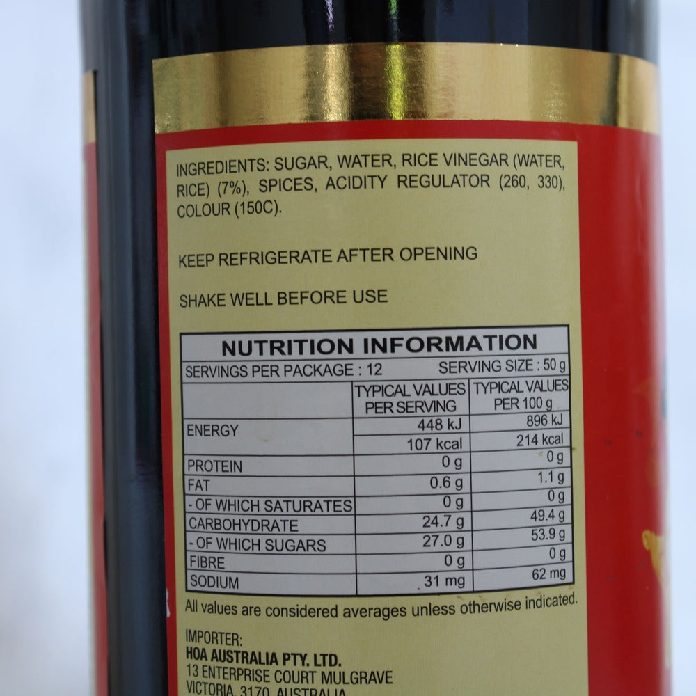 Tung Chun Sweetened Black Rice Vinegar 500ml