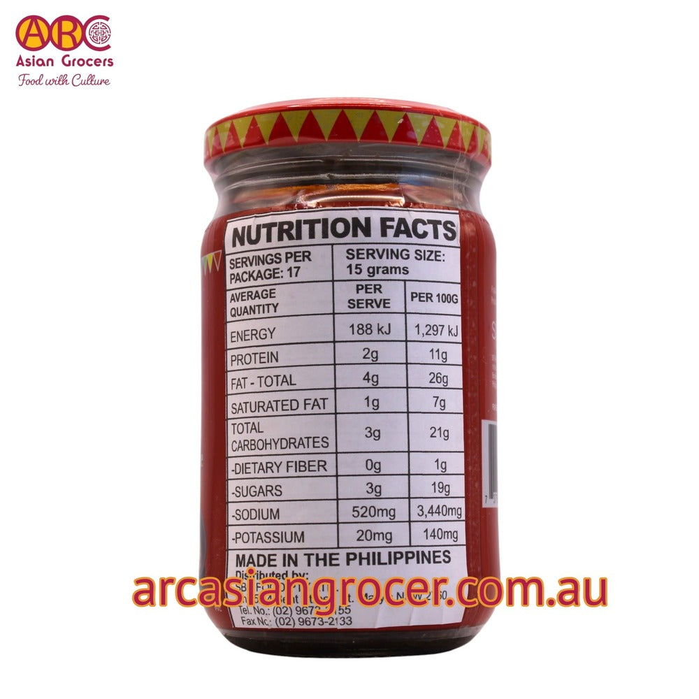 Barrio Fiesta Sauteed Shrimp Paste Spicy 250g