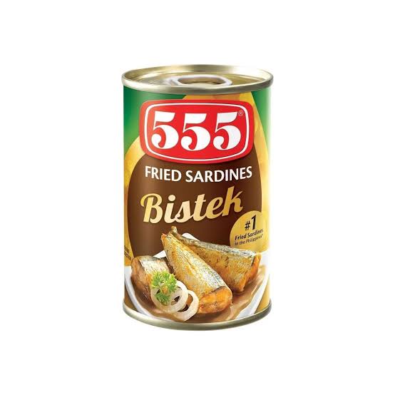 555 Fried Sardines Bistek 155g (Best Before: 15-07-2028)