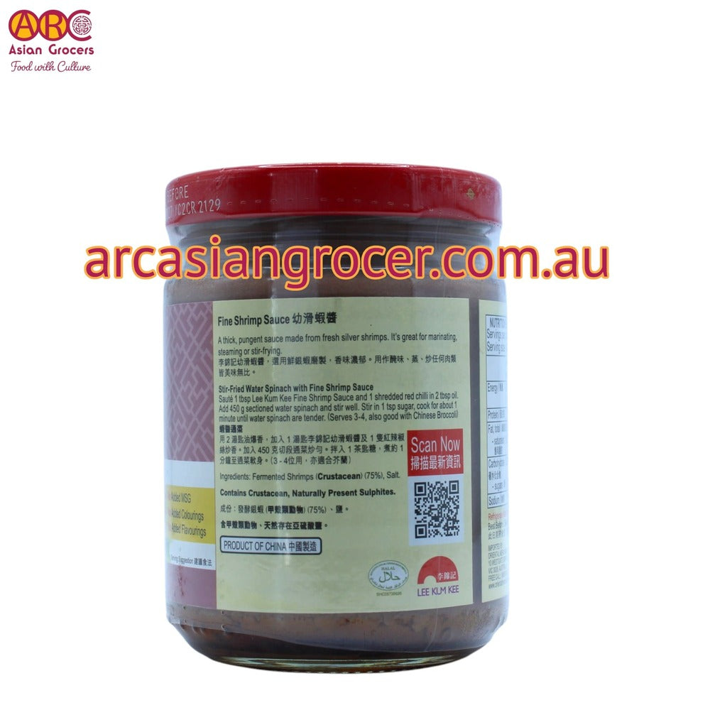 Lee Kum Kee Fine Shrimp Sauce 227g