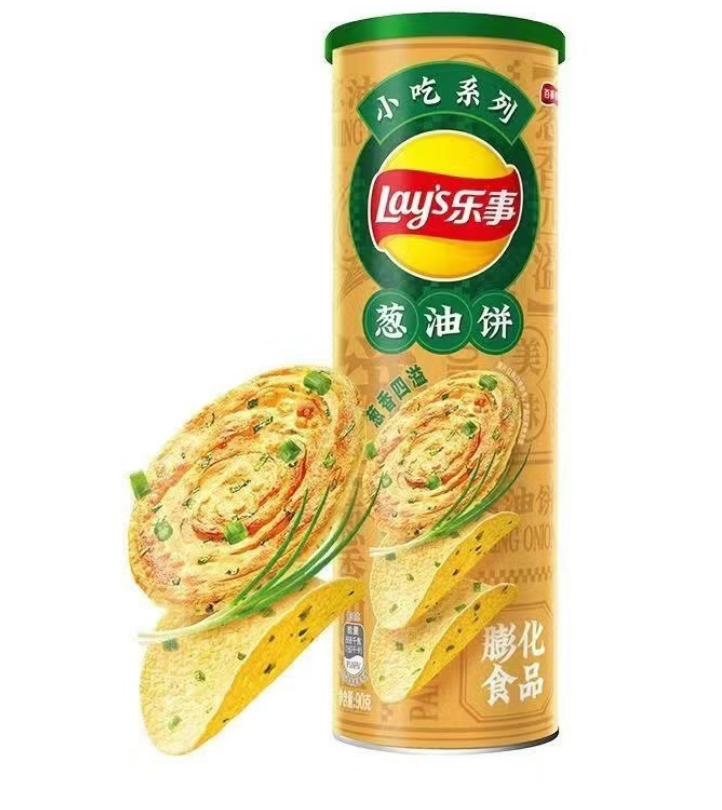Lay's Scallion Pancake Flavour Potato Chips 90g