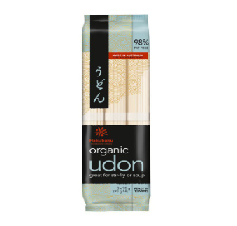 Hakubaku Organic Udon Noodles 270g