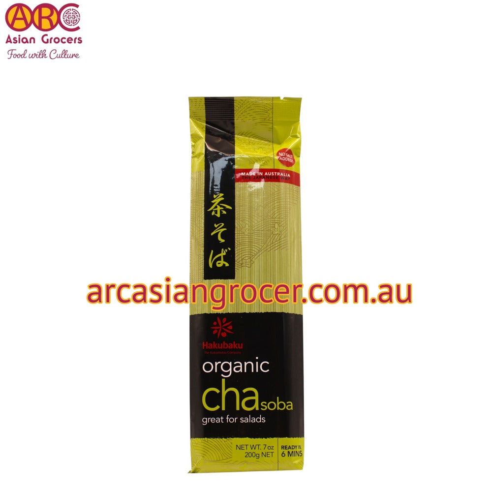 Hakubaku Organic Green Tea Soba 200g