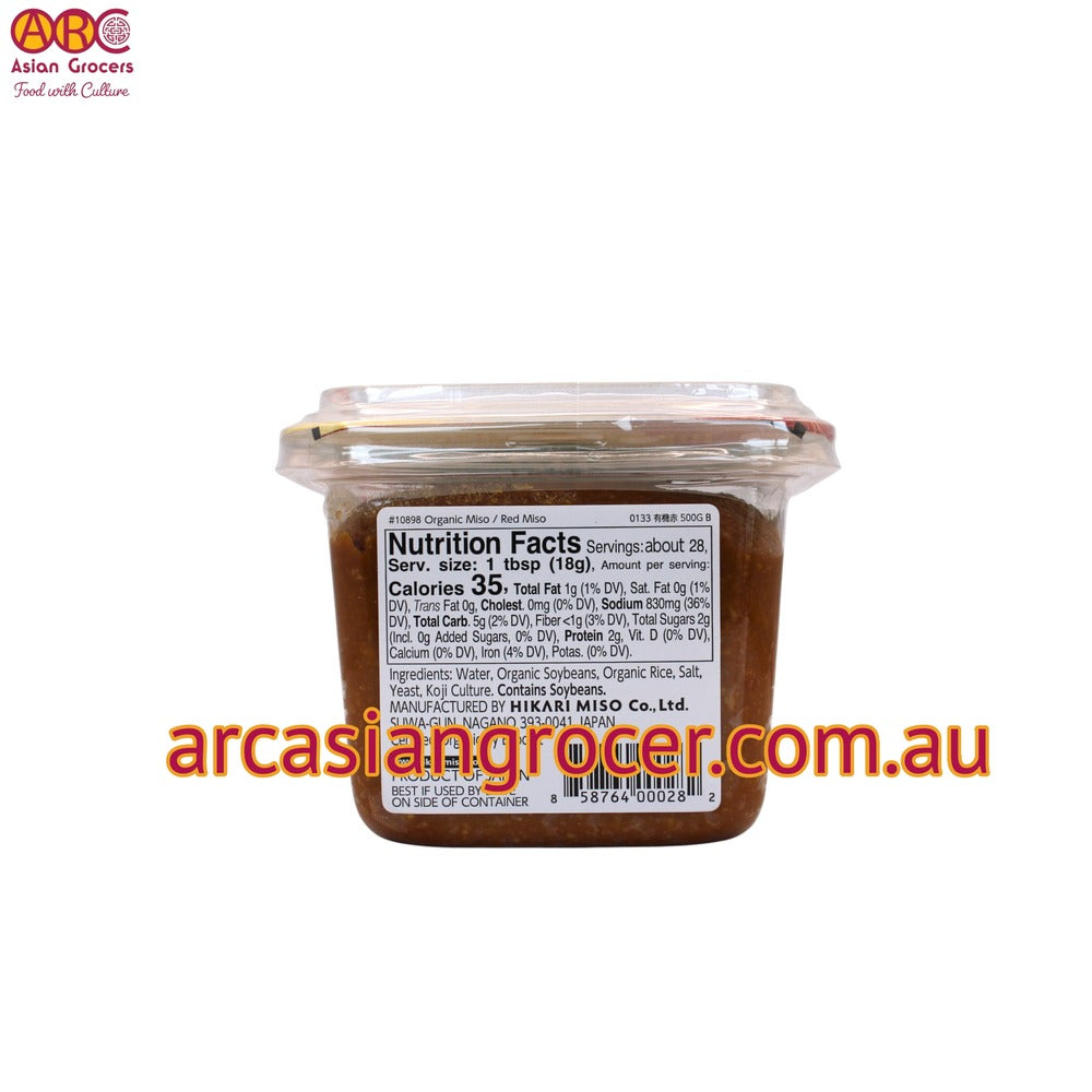 Hikari Organic Red Miso 500g