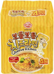 Ottogi Cheese Ramen (Bodul Bodul Ramyun) 4 Packs