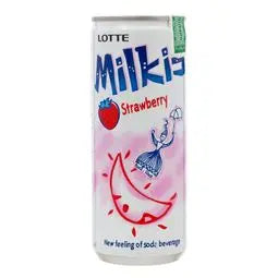 Lotte Milkis Strawberry 250ml (Best Before: 10-02-2028)