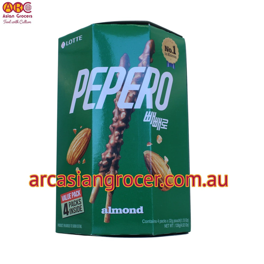 Lotte Almond Pepero 128g (Best Before: 25-05-2027)