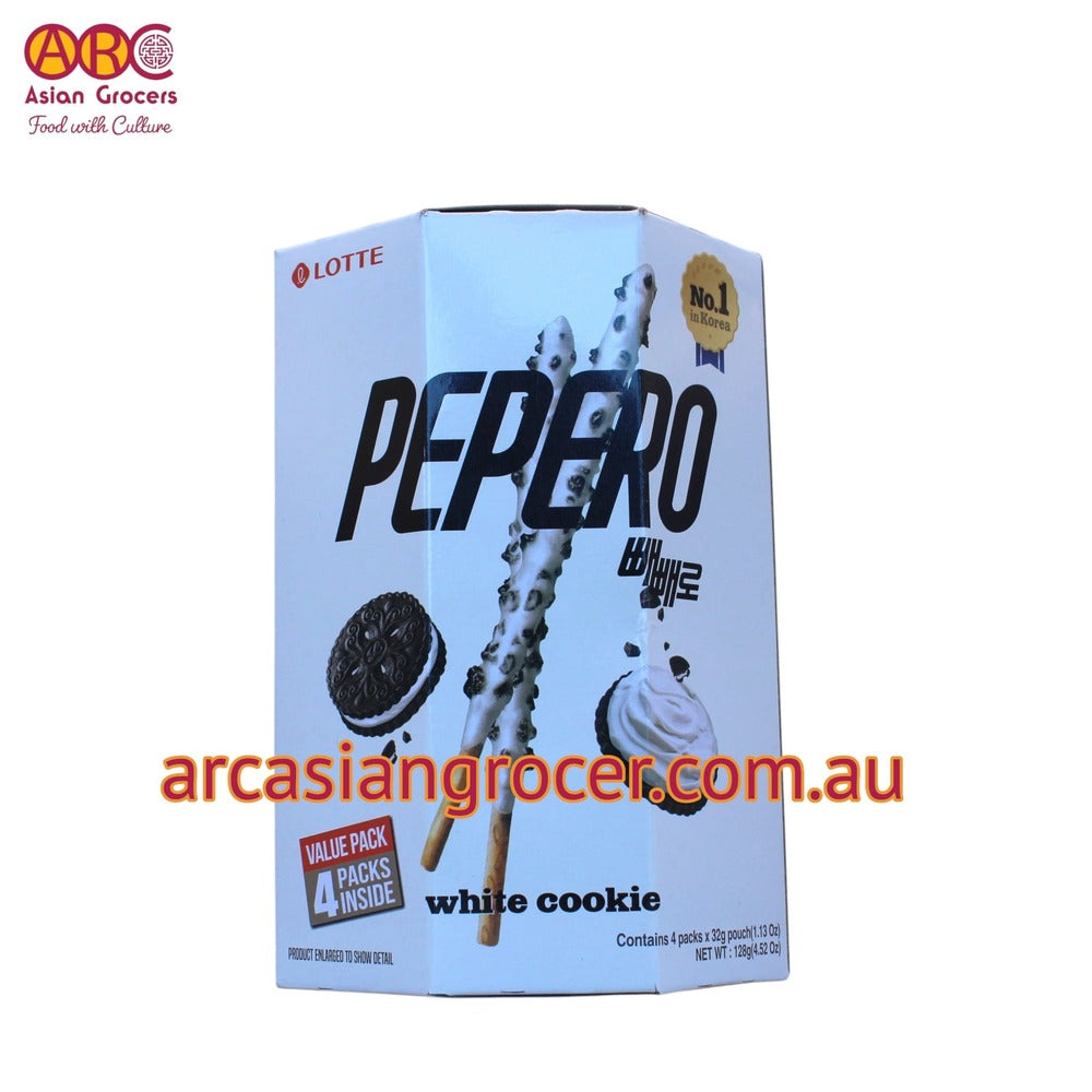 Lotte Pepero White Cookie 128g (Best Before: 05-05-2027)
