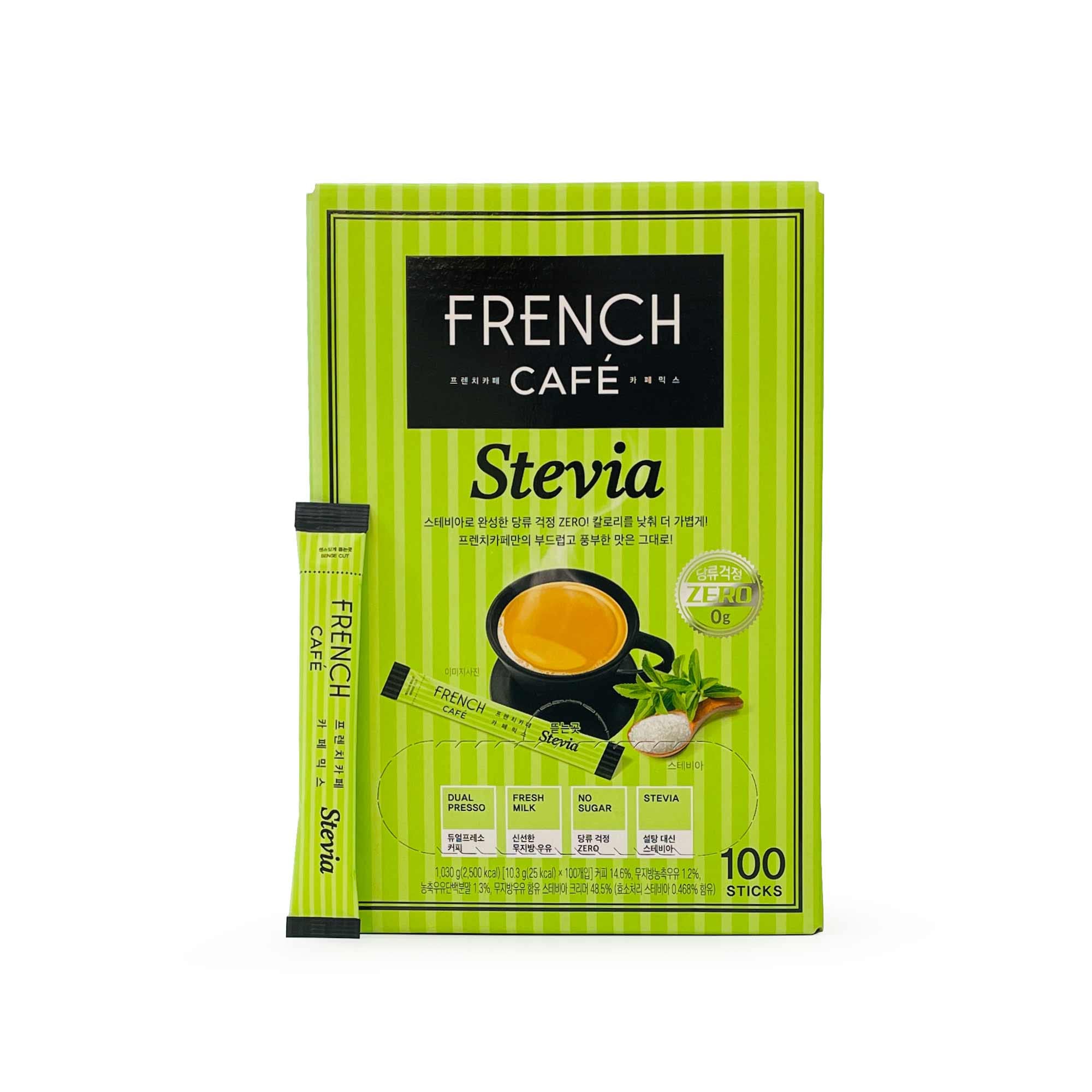 Namyang French Cafe Stevia Coffee Mix 100 Sticks