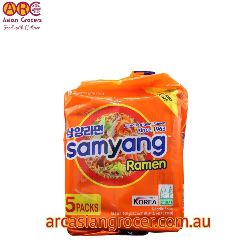 Samyang Ramen 5 Packs (Best Before: 23-02-2027)