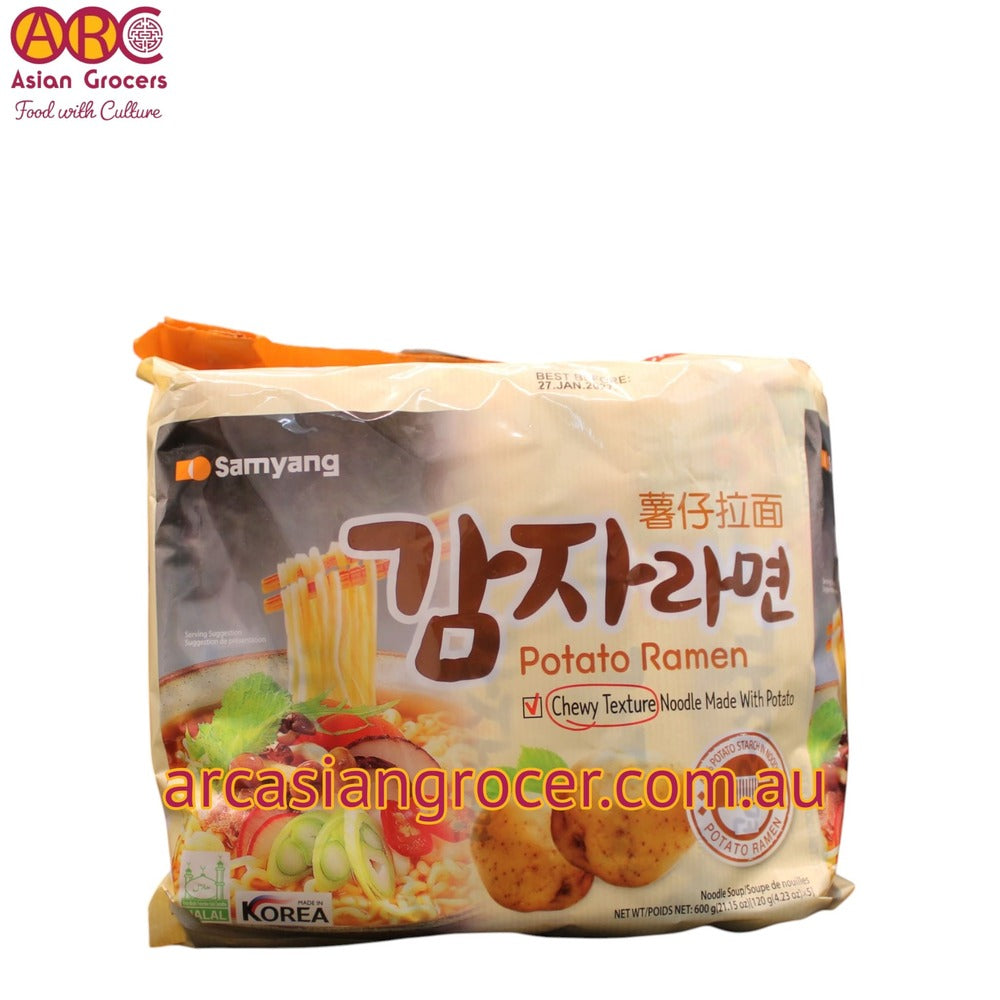 Samyang Potato Ramen Multi Instant Noodles 5 Packs