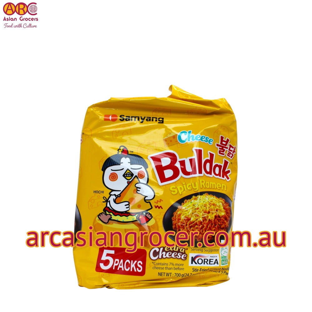 Samyang Hot Chicken Flavour Ramen Cheese Flavour 5x140g