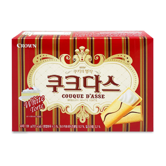 Crown Coque Dasse Whith Torete Filling Cracker 128g