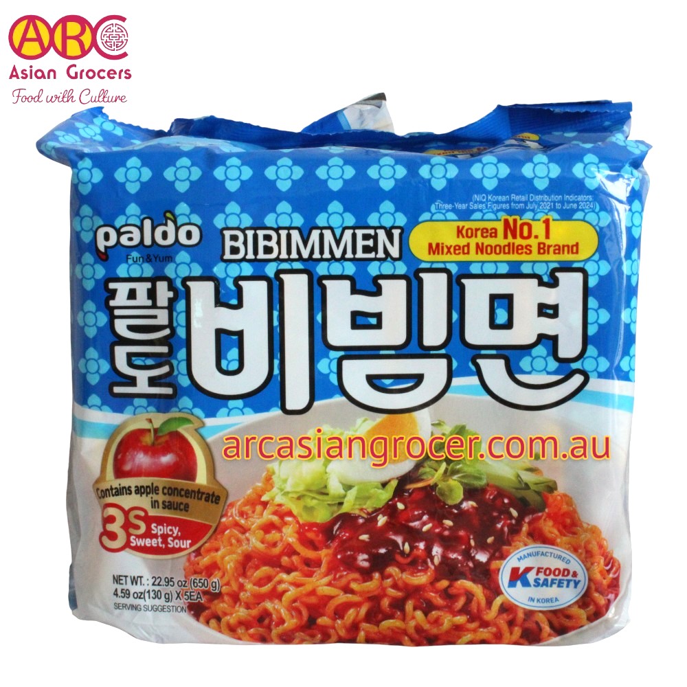 Paldo Bibimmen Spicy Cold Noodle 5x130g