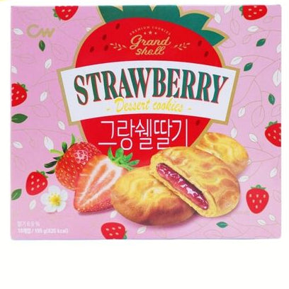 CW Strawberry Flavour Cookies 195g