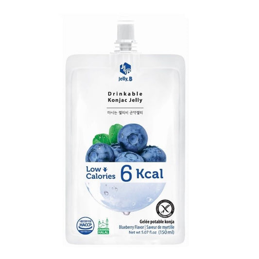 Jelly. B Drinkable Konjac Jelly Blueberry Flavour 150ml