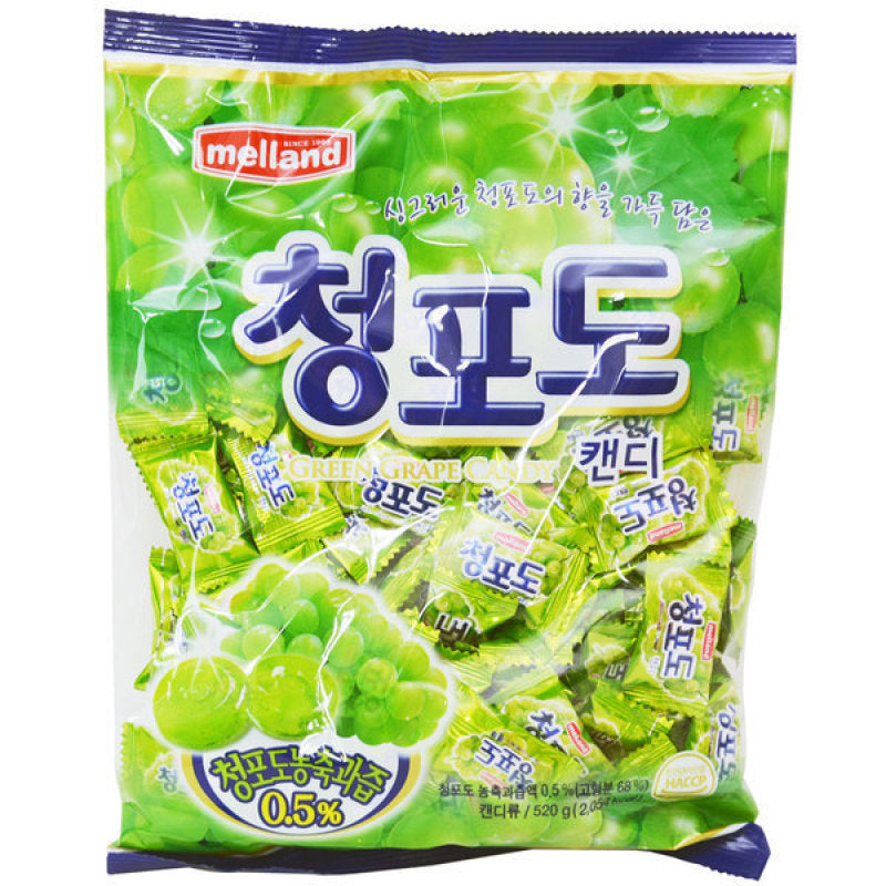Melland Green Grape Candy 520g