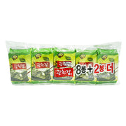 Kwang Cheon Kim Olive Oil & Green Tea Flavour Seasoned Seaweed 10 Packs