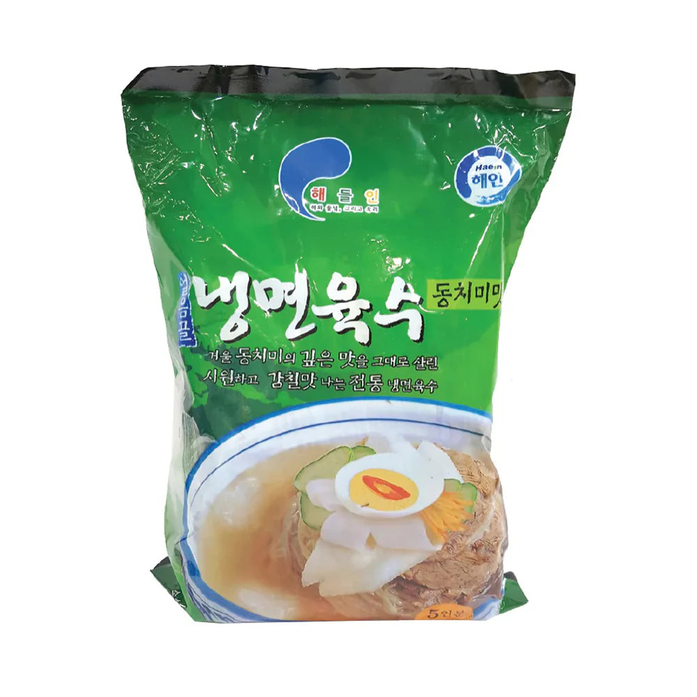 Haein Radish Flavour Cold Noodle Broth 310ml * 5 Bags
