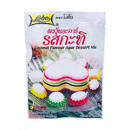 Lobo Coconut Flavour Agar Dessert Mix 60g