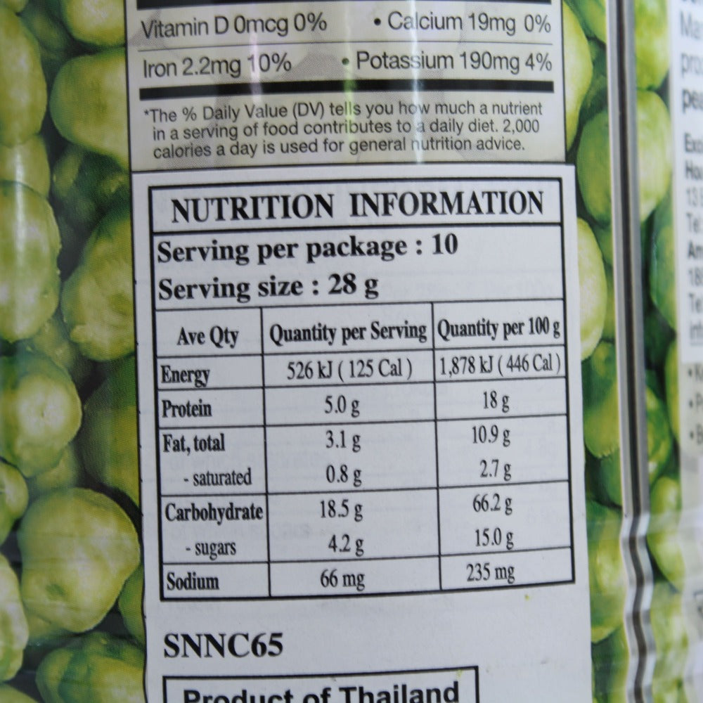 Khao Shong Roasted Green Peas 280g