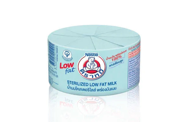 Nestle Bear Sterilized Milk Low Fat Milk 140ml