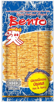 Bento Hot & Spicy Squid Seafood Snack 22g
