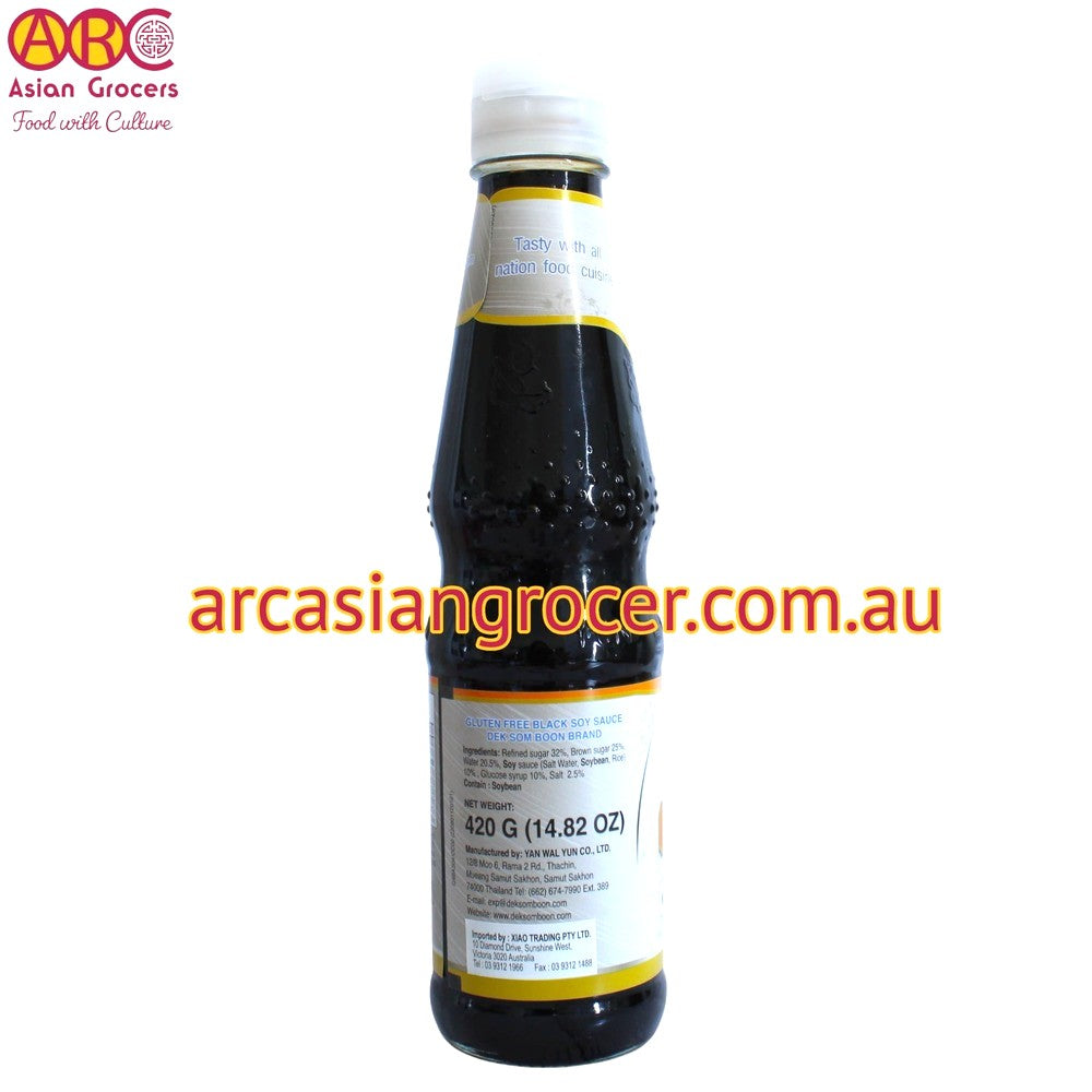 Healthy Boy Brand Gluten-Free Black Soy Sauce 420g