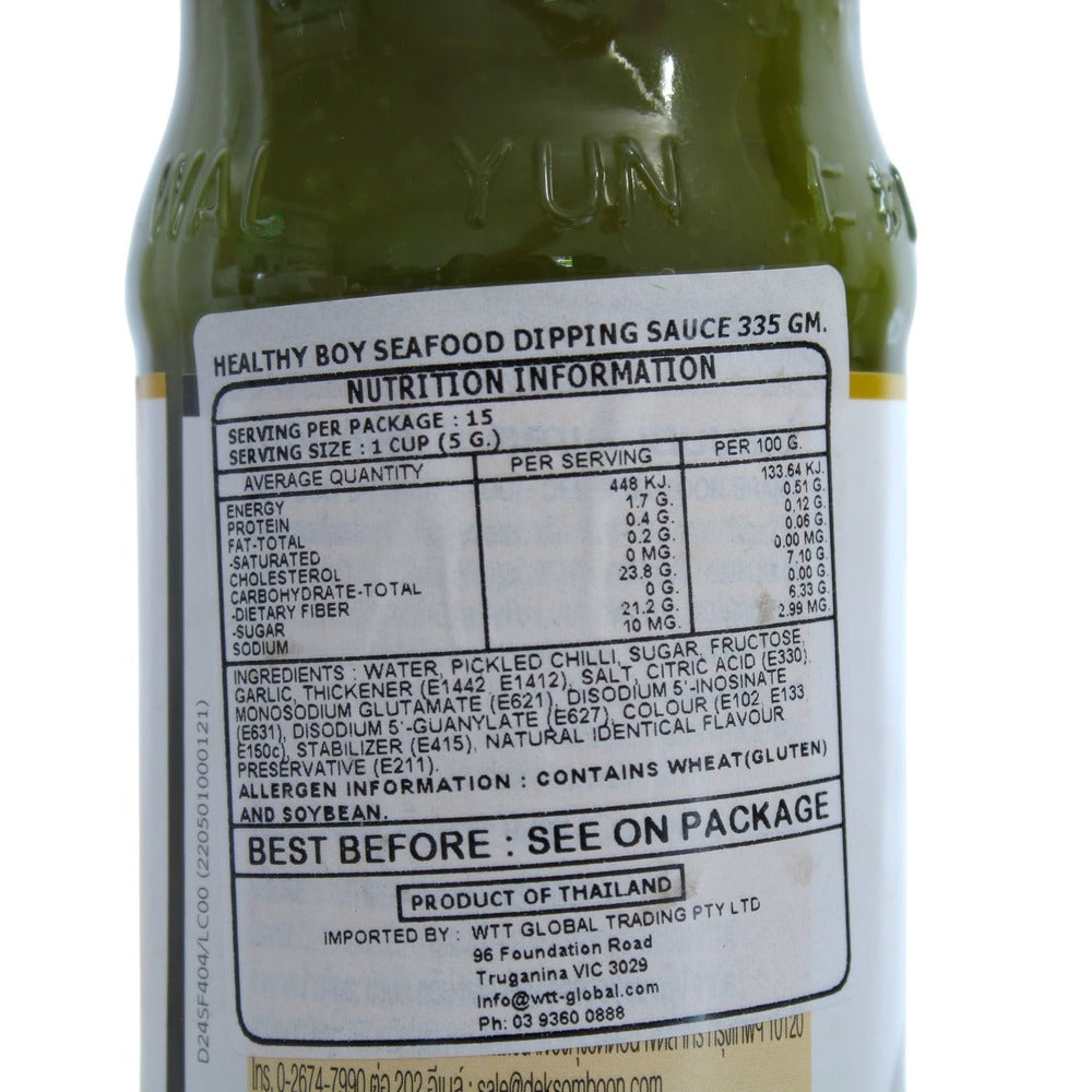 Healthy Boy Brand Seafood Dipping Sauce 335g