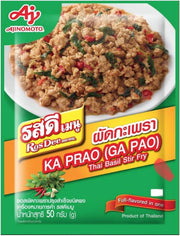 Ajinomoto Rosdee Menu Thai Basil Stir Fried Sauce Powder 50g (Best Before: 25-04-2027)