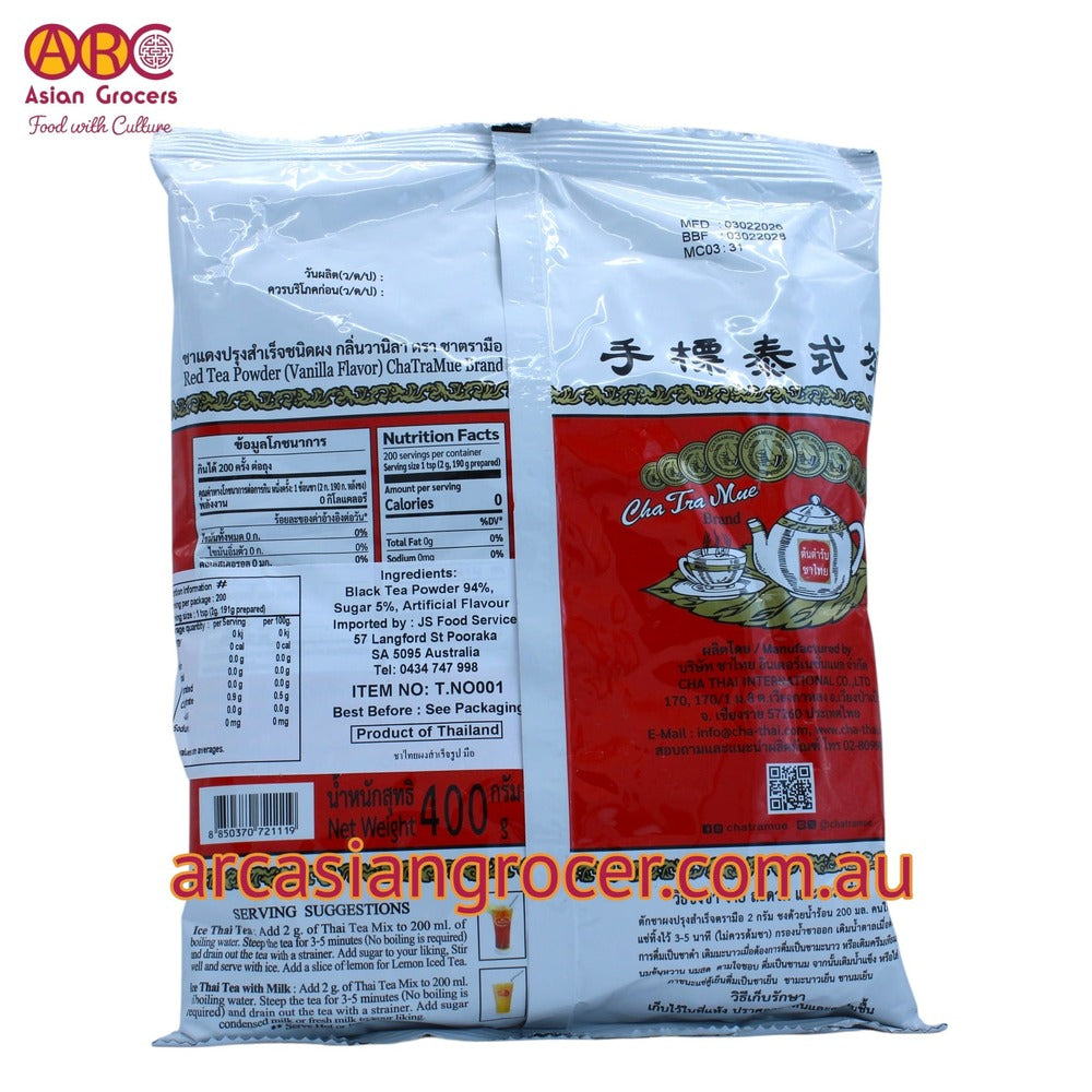 ChaTraMue Thai Tea Mix 400g (Best Before: 30-03-2028)
