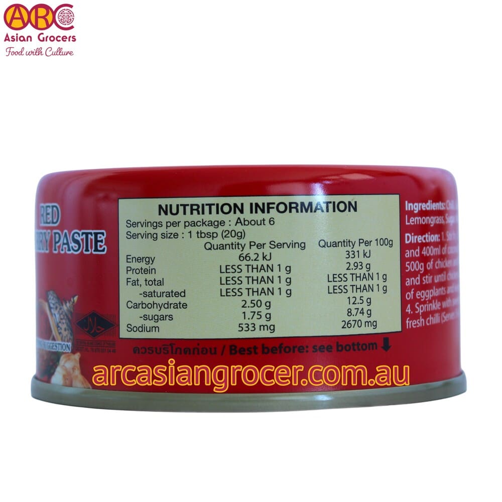 Maesri Red Curry Paste 114g