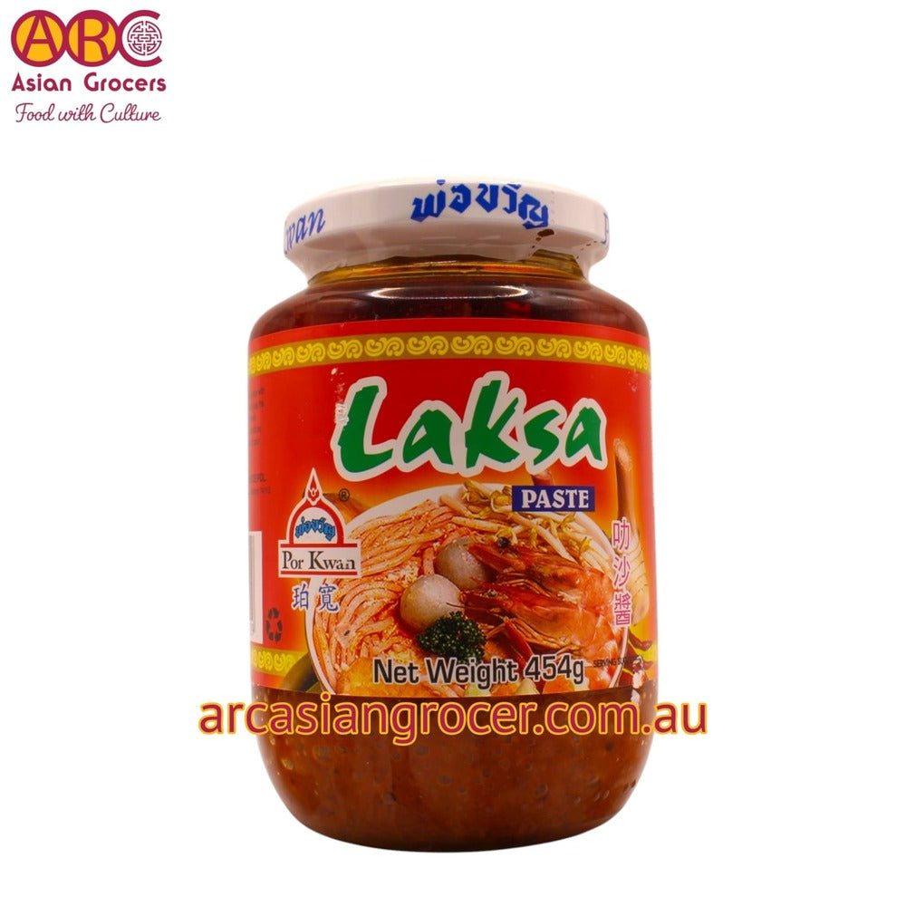 Por Kwan Laksa Paste 454g