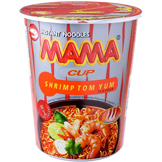 Mama Instant Cup Noodles Shrimp Tom Yum Flavour 70g