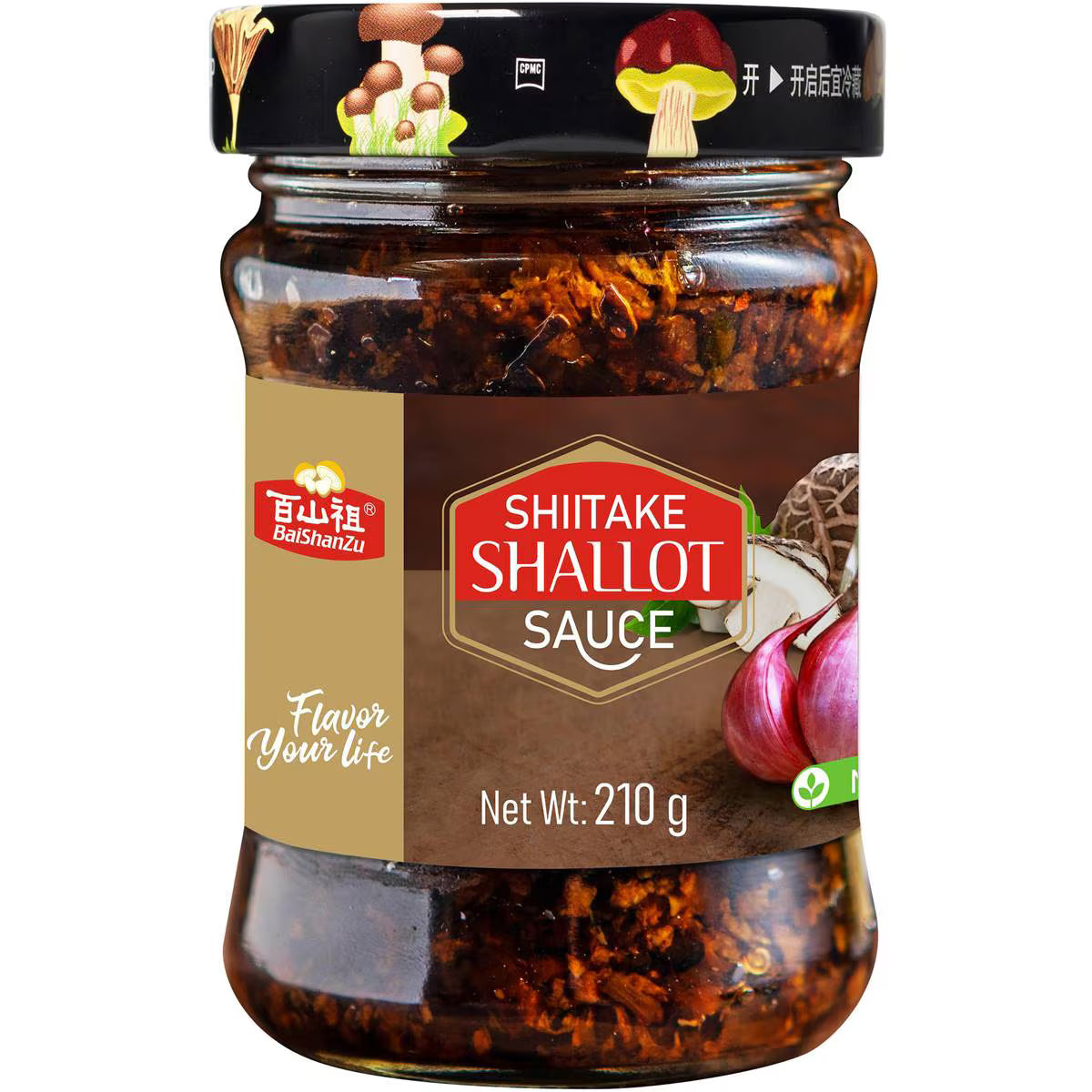 Baishanzu Spicy Shiitake Shallot Sauce 210g