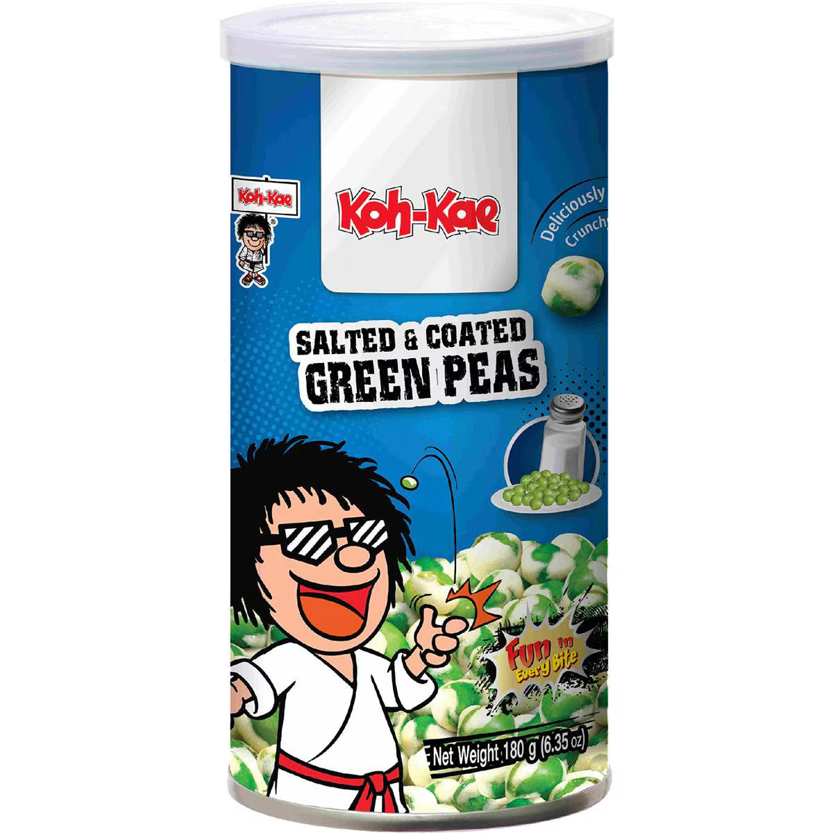 Koh-Kae Salted & Coated Green Peas 180g (Best Before: 14-10-2026)