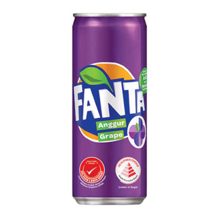 Fanta Grape Flavour Soda 320ml*6