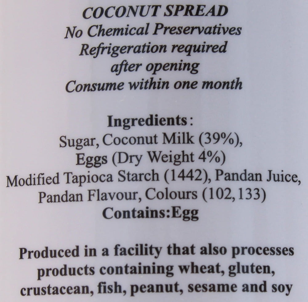 Glory Coconut Spread (Nonya Kaya) 400g (Best Before: 28-08-2027)