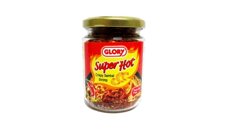 Glory Super Hot Crispy Sambal Shrimp 100g