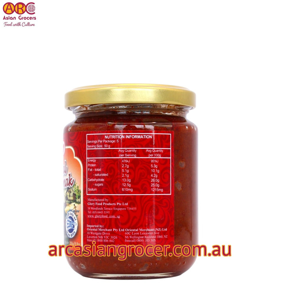Glory Sambal Nasi Lemak 250g