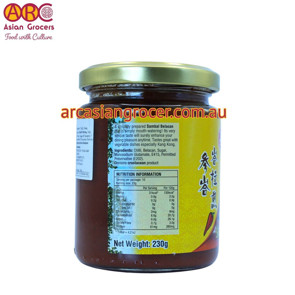 Singlong Sambal Belacan 230g