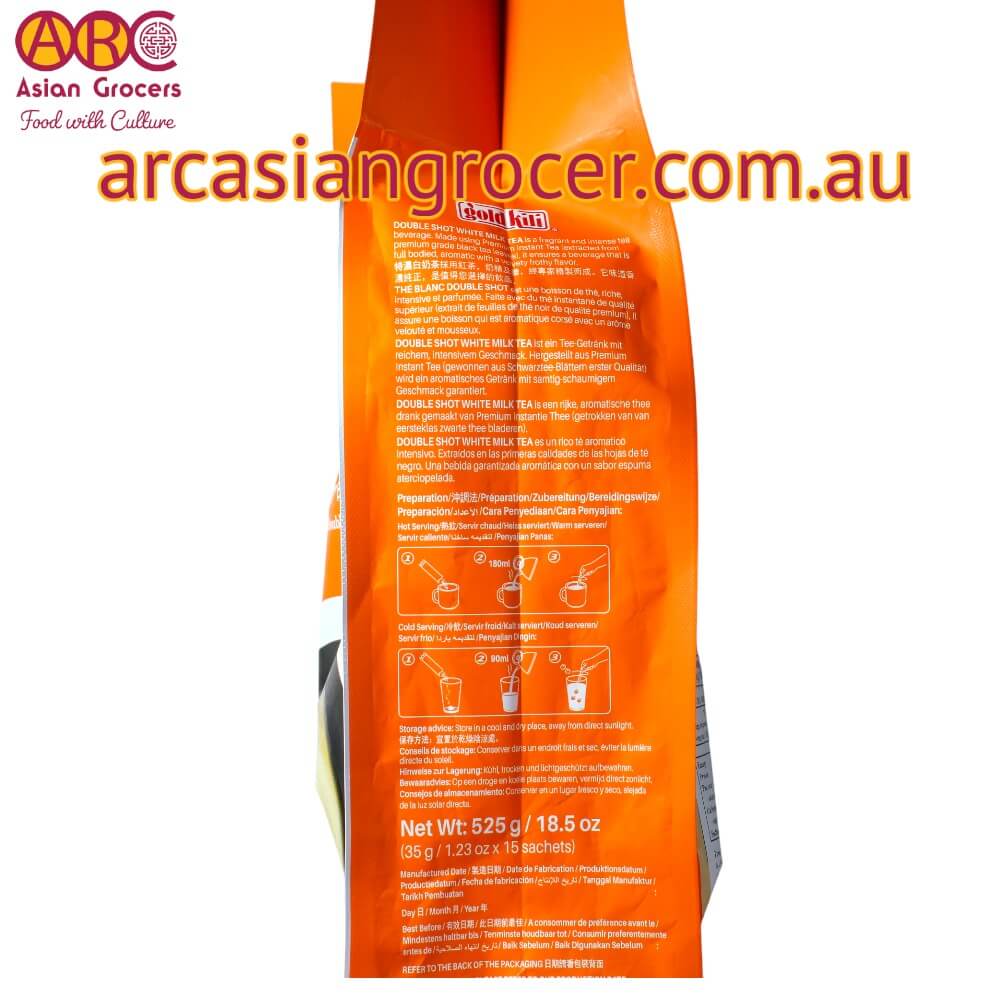 Gold Kili Double Shot White Milk Tea 15s*30g