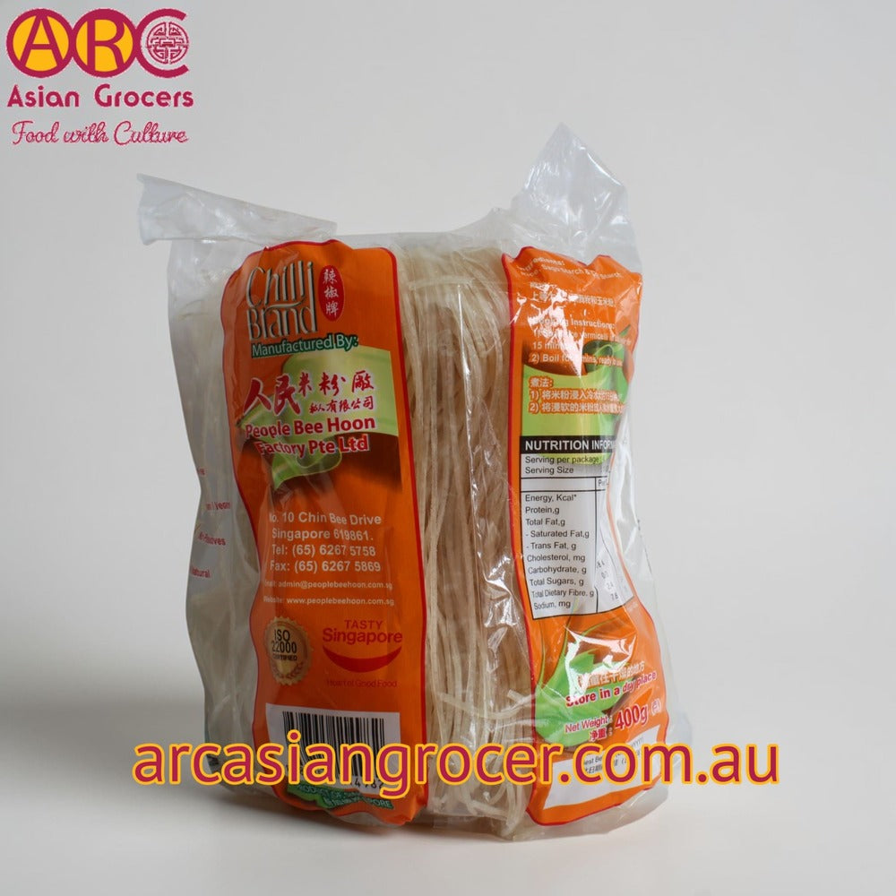 Chilli Brand Laksa Rice Vermicelli 400g