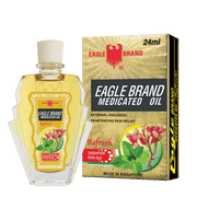 Eagle Brand Refresh Medicated Oil (Peppermint & Clove Bud) 24ml (BBD: 31/03/2028)