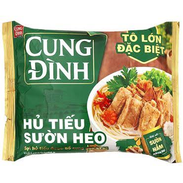 Micoem Cung Dinh Pork Rib Flavour Instant Rice Noodles 70g (Best Before: 15-05-2027)