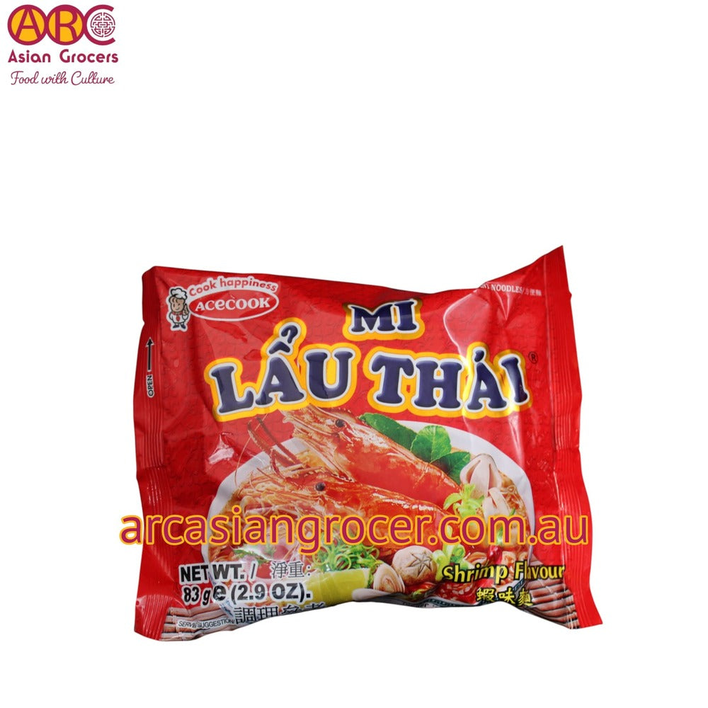 Acecook Hao Hao Tomyum Shrimp Flavour Instant Noodle 83g