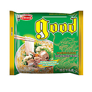 Acecook Good Spareribs Flavour Instant Vermicelli 56g (Best Before: 18-06-2027)