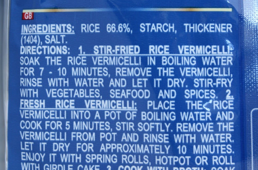 Acecook Oh Ricey Rice Vermicelli 400g